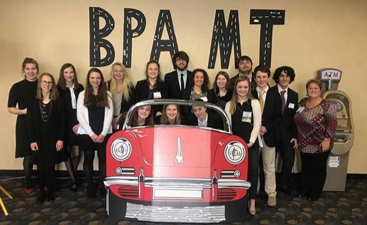 photo of hellgate BPA at the state leadership conference 2017